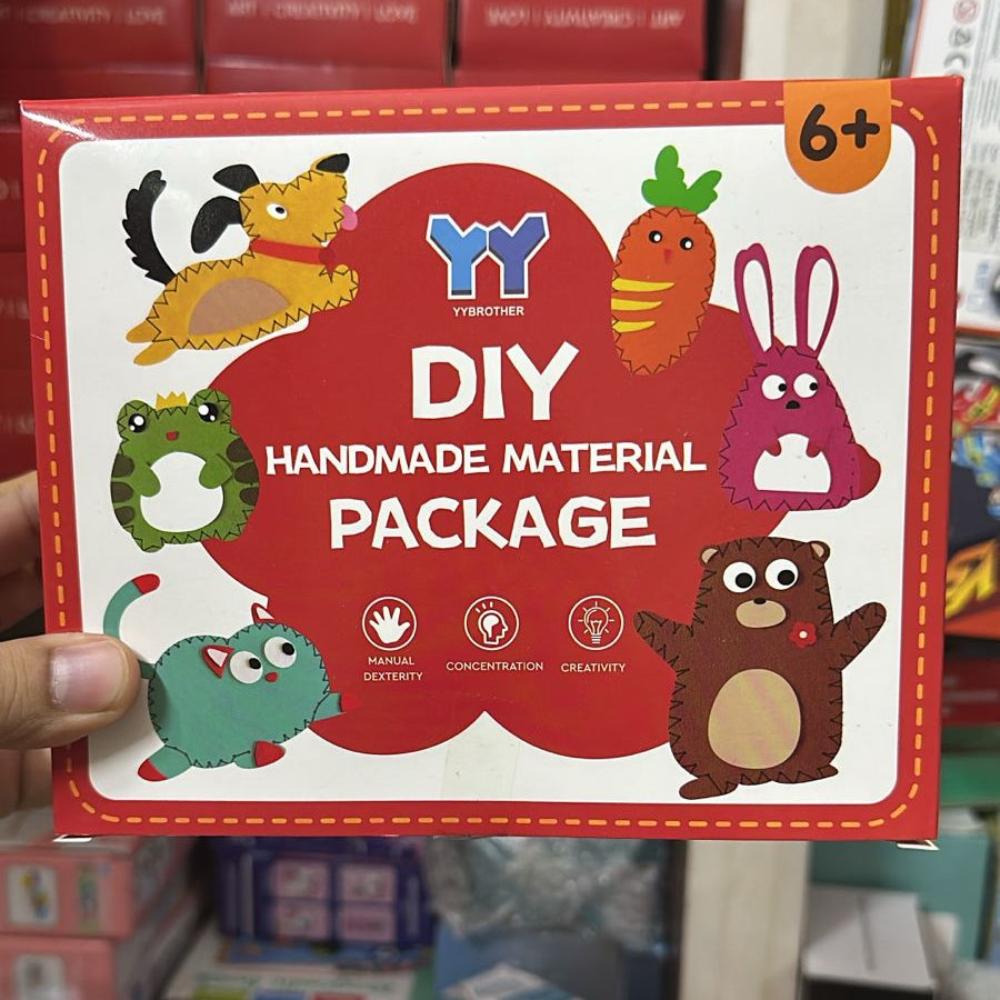 DIY Felt Sewing Kit for Kids – Fun Handmade Craft Set for Beginners | Educational Creative Sewing Kit for Children