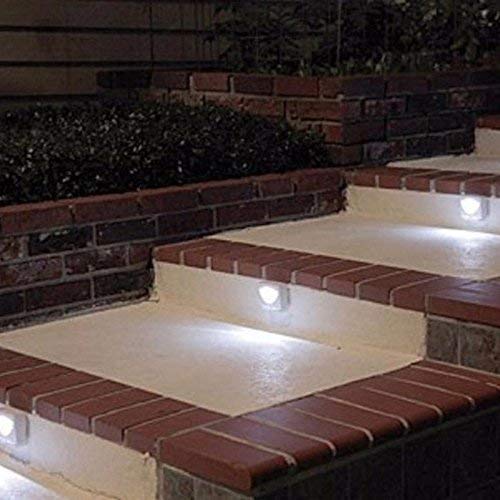 Indoor and Outdoor LED Motion and Light Sensor Activated - Wireless - Battery Powered - Night Light (Imported)