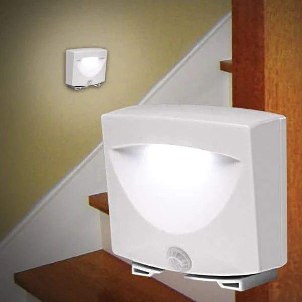 Indoor and Outdoor LED Motion and Light Sensor Activated - Wireless - Battery Powered - Night Light (Imported)