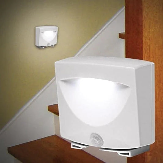 Indoor and Outdoor LED Motion and Light Sensor Activated - Wireless - Battery Powered - Night Light (Imported)